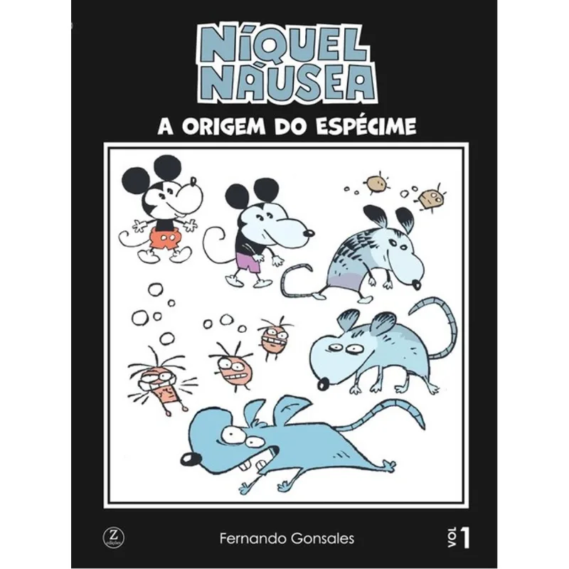 NIQUEL NÁUSEA #1 - CAPA DURA