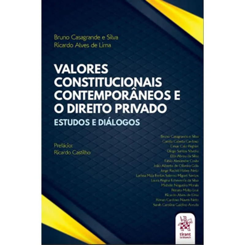 VALORES CONSTITUCIONAIS CONTEMPORÂNEOS E O DIREITO PRIVADO - 2020