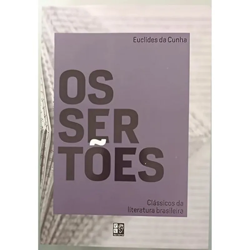 Livro Os Sertões Clássicos Da Literatura Brasileira Pé Da Letra (MP)