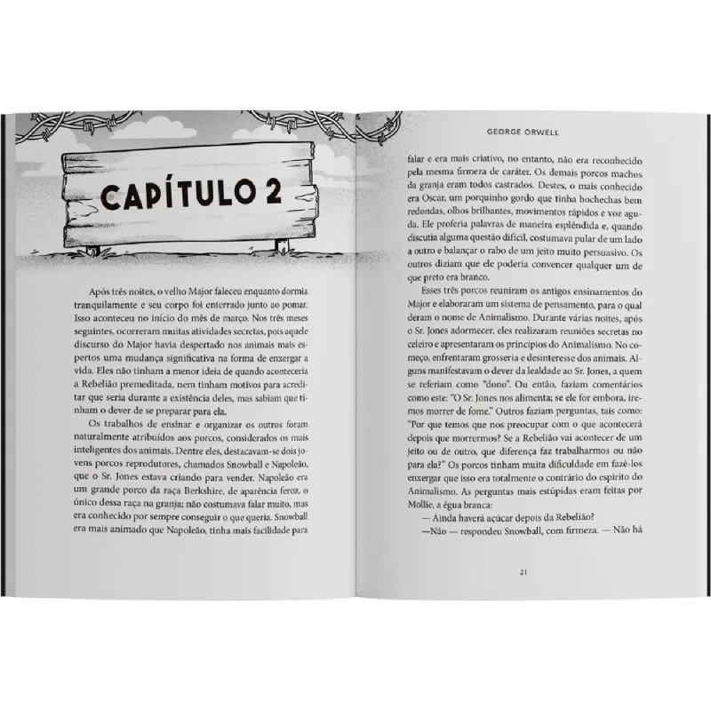 Livro A Revolução Dos Bichos - Capa Dura (MP)