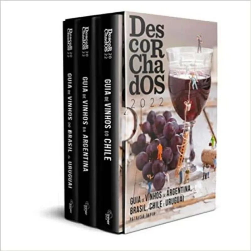 DESCORCHADOS - GUIA DE VINHOS 2022 - 03 VOLUMES - BOX