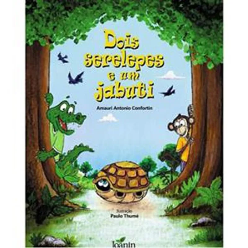 Livro Dois Serelepes E Um Jabuti Joanin Editora (MP)