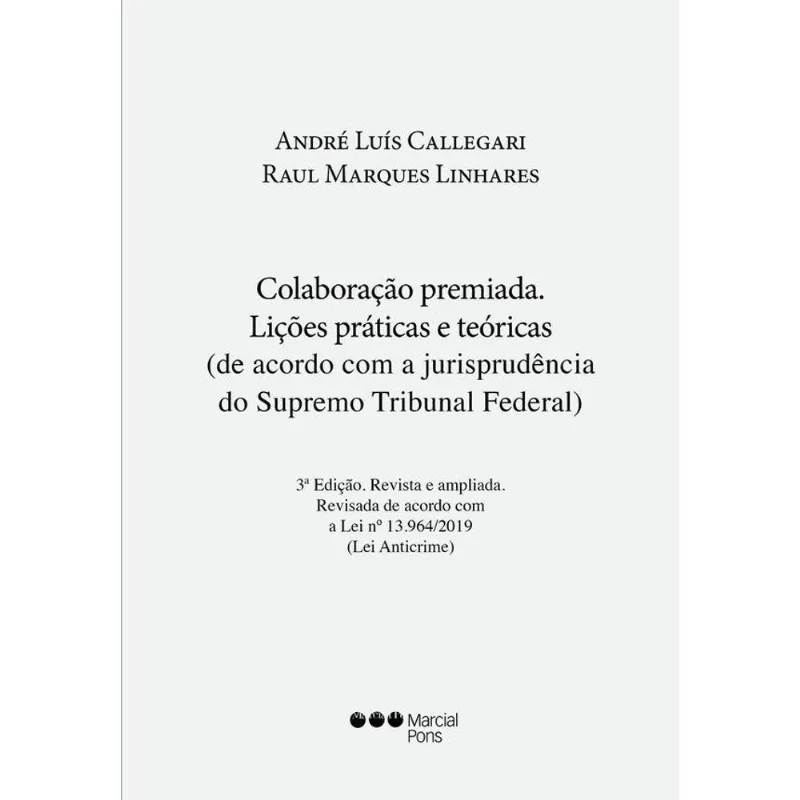 COLABORAÇÃO PREMIADA - 2021