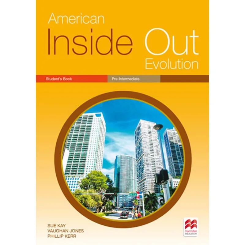 AMERICAN INSIDE OUT EVOLUTION PRE-INTERMEDIATE - STUDENTS BOOK WITH WORKBOOK WITH KEY