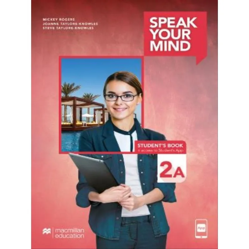 SPEAK YOUR MIND STUDENT'S BOOK & APP W/WB-2A (NO/KEY)