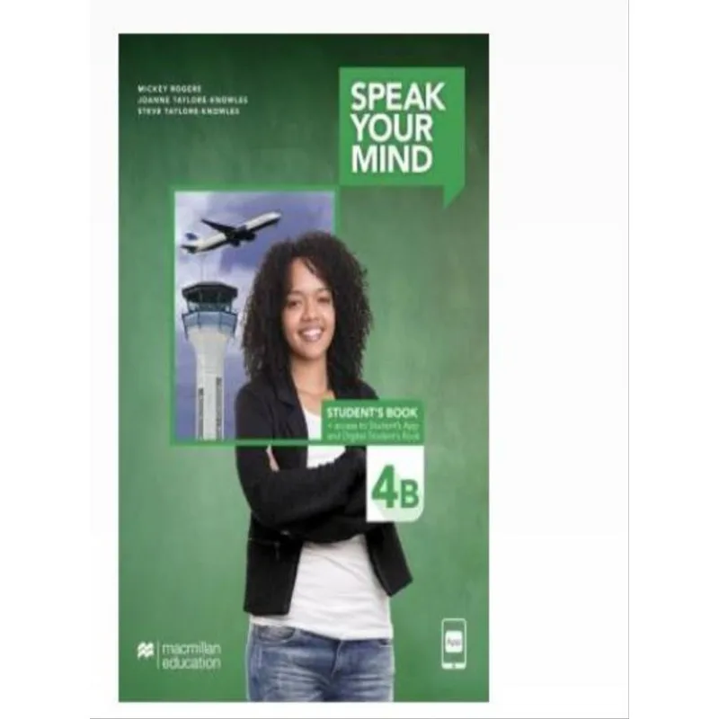 SPEAK YOUR MIND STUDENT'S BOOK & APP W/WB-4B