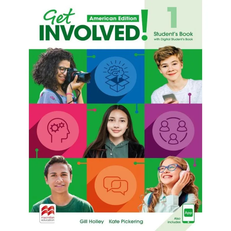 GET INVOLVED! AMERICAN EDITION STUDENT'S BOOK & APP W/WB-1