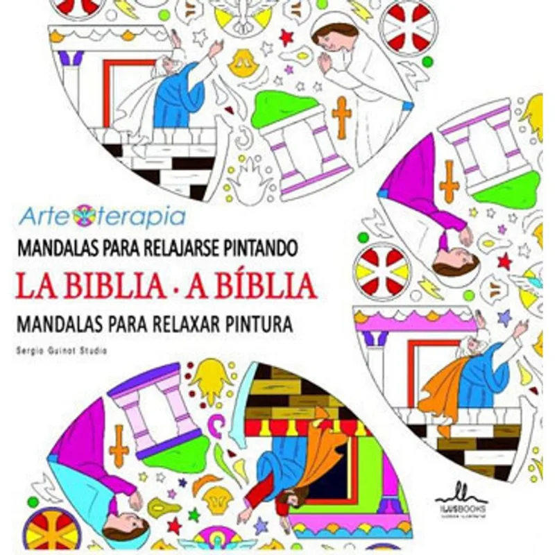 MANDALAS PARA RELAJARSE PINTANDO LA BIBLIA - MANDALAS PARA RELAXAR PINTURA A BIBLIA