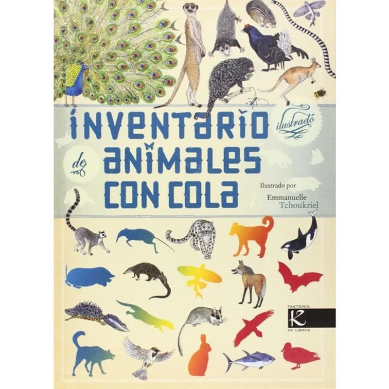INVENTARIO ILUSTRADO DE ANIMALES CON COLA