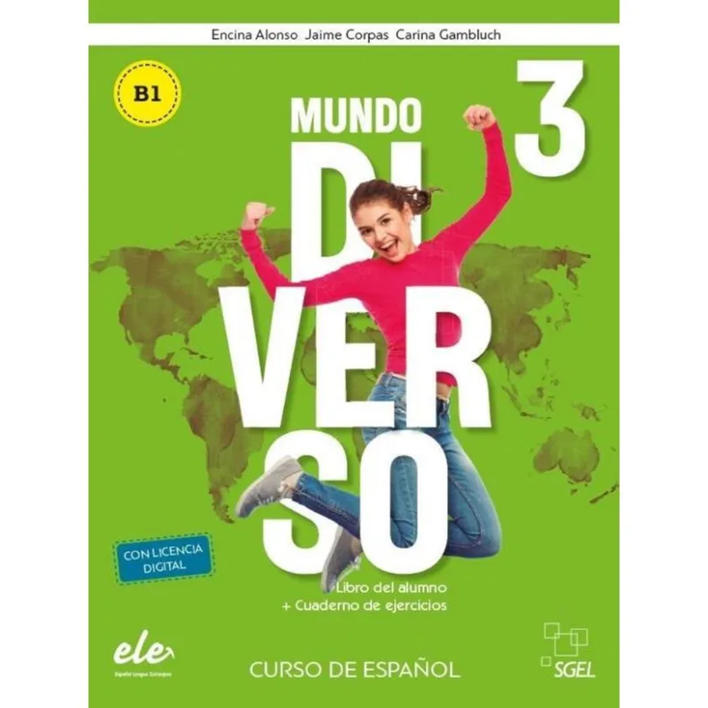 MUNDO DIVERSO 3 - LIBRO DEL ALUMNO + CUADERNO DE EJERCICIOS + LICENCIA DIGITAL