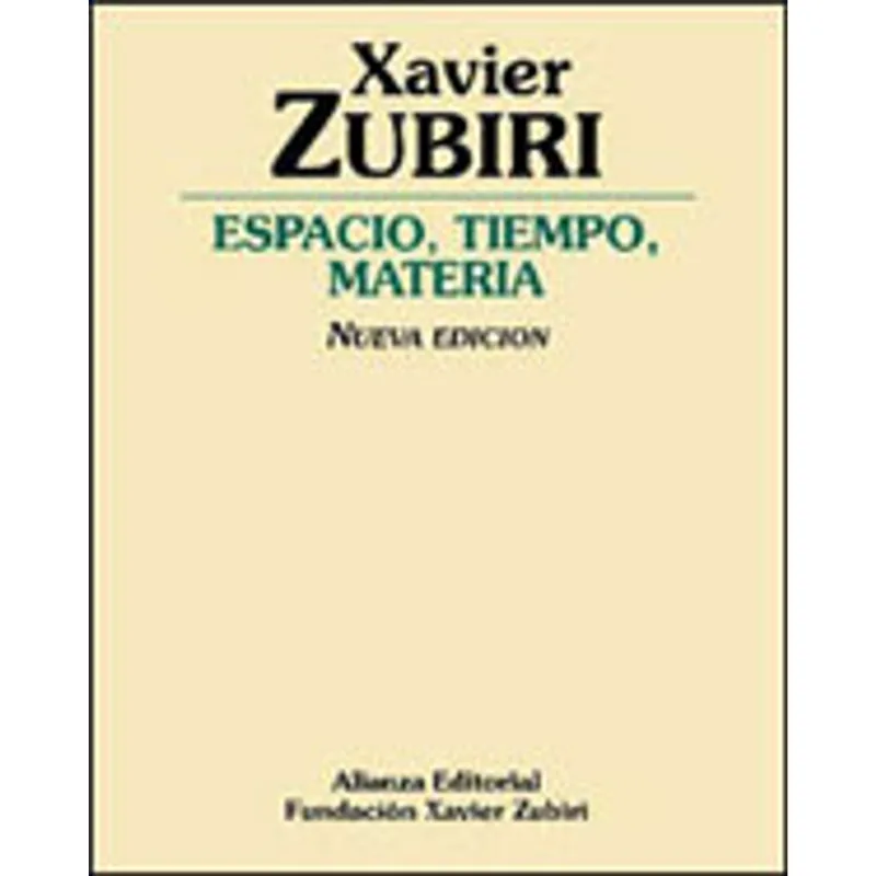 ESPACIO, TIEMPO, MATERIA