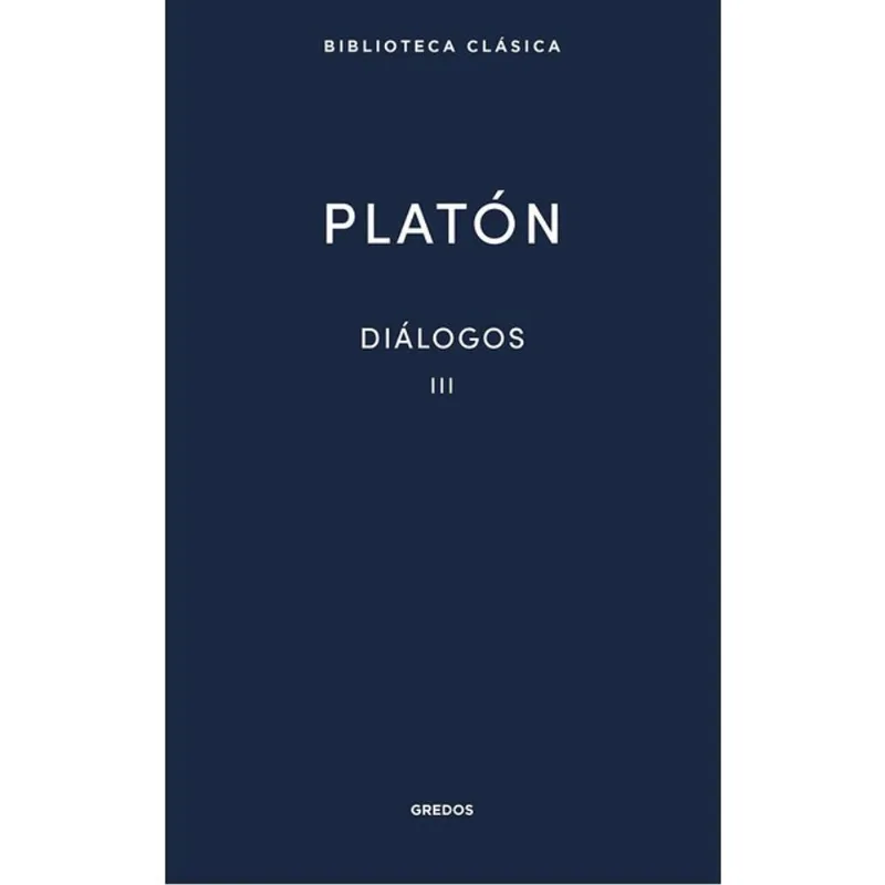 DIÁLOGOS - PLATÓN - VOL. 3