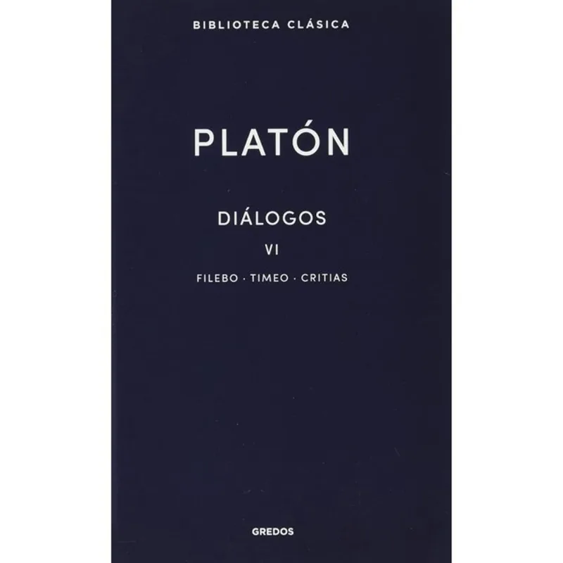 DIÁLOGOS - PLATÓN - VOL. 6