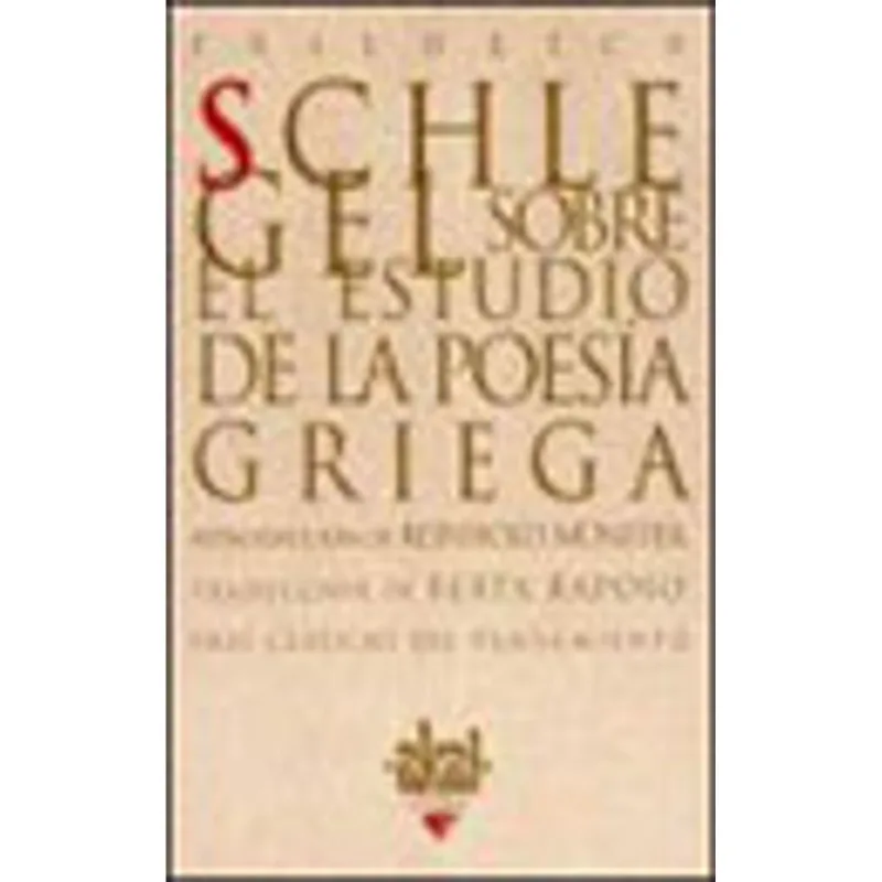 SOBRE EL ESTUDIO DE LA POESIA GRIEGA