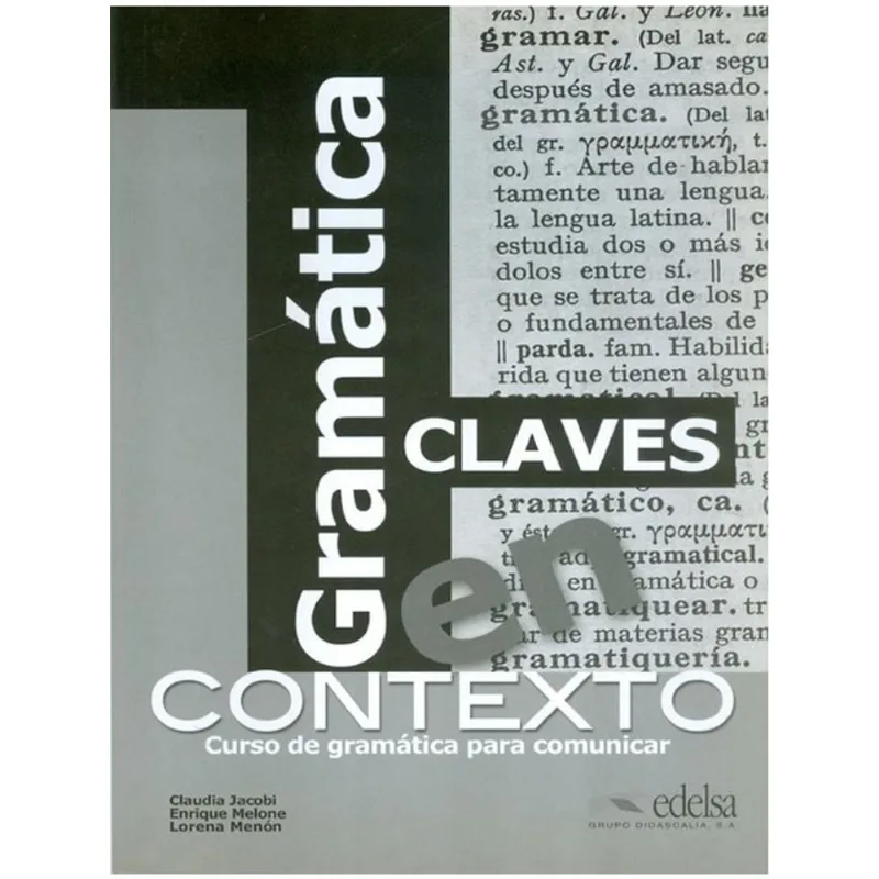 GRAMATICA EN CONTEXTO A1-B2 - CUADERNO DE CLAVES