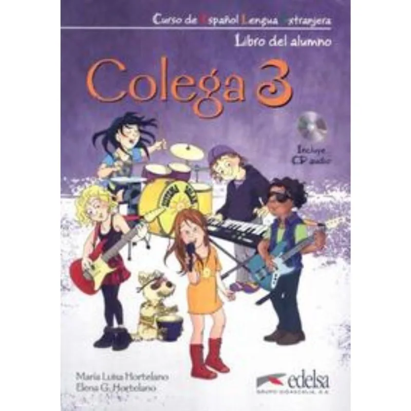 Colega 3 - Libro Del Alumno + Ejercicios + Cd Audio