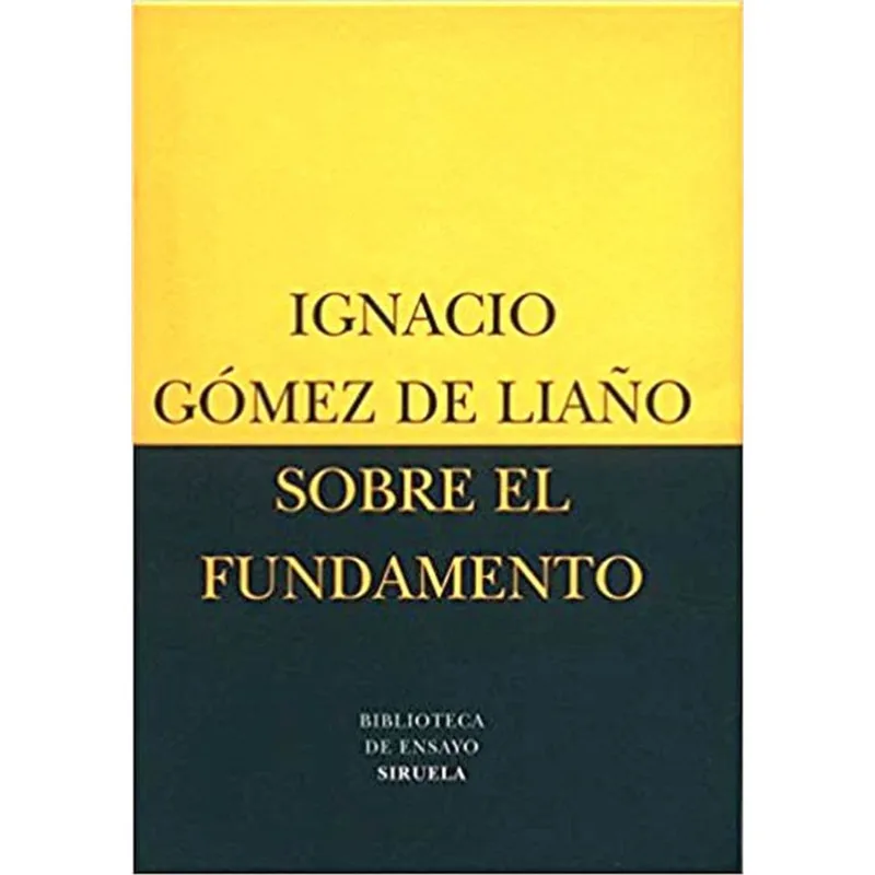 SOBRE EL FUNDAMENTO