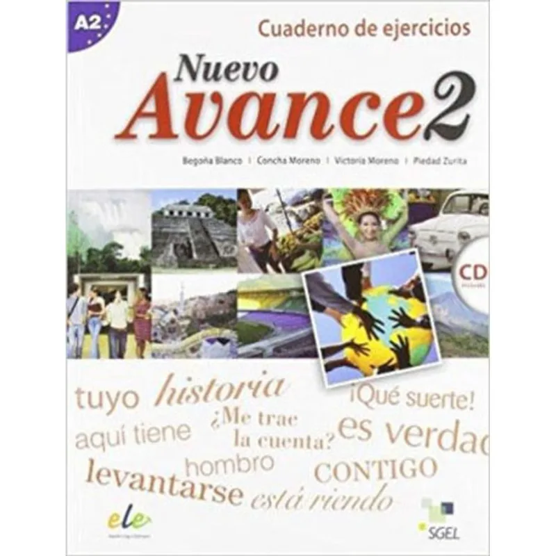 NUEVO AVANCE 2 - CUADERNO DE EJERCICIOS CON CD AUDIO