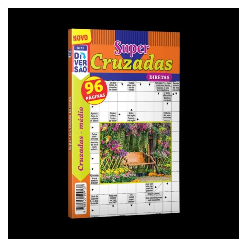 LIVRO COQUETEL SUPER CRUZADAS DIRETAS NÍVEL MÉDIO ED 13