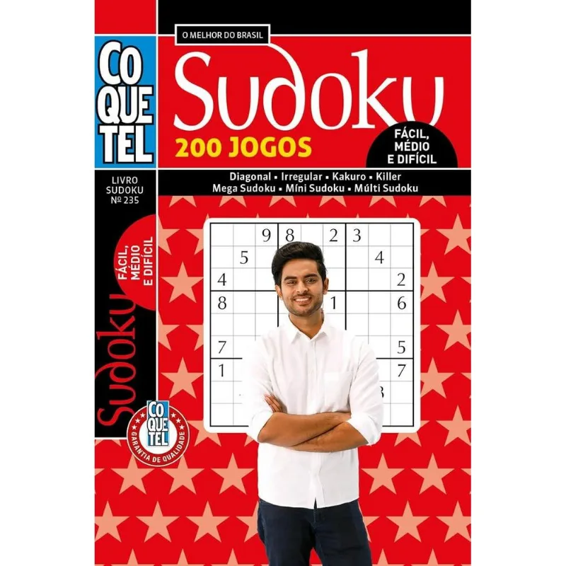 Sudoku - Nível Fácil, Médio E Difícil 235