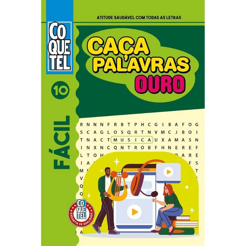 Caça-Palavras Ouro - Nível Fácil 10