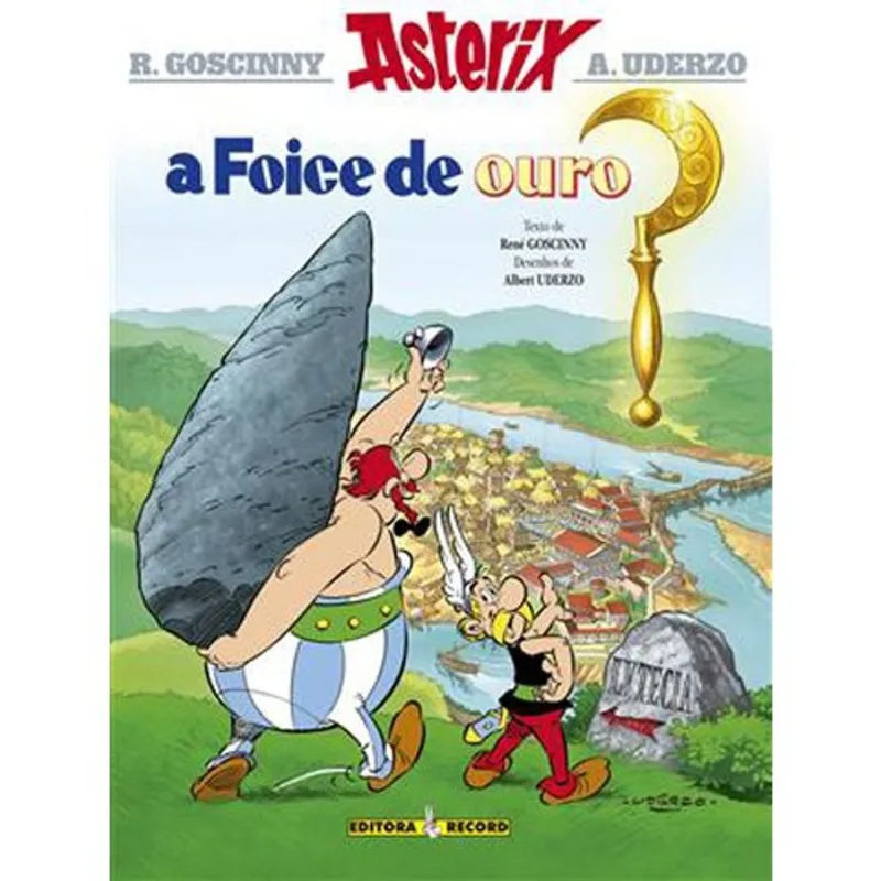Livro A Foice De Ouro (nº 2 As Aventuras De Asterix) Record (MP)