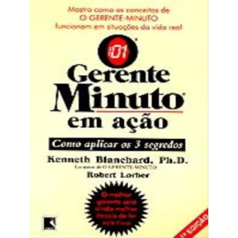 GERENTE-MINUTO EM AÇÃO,O