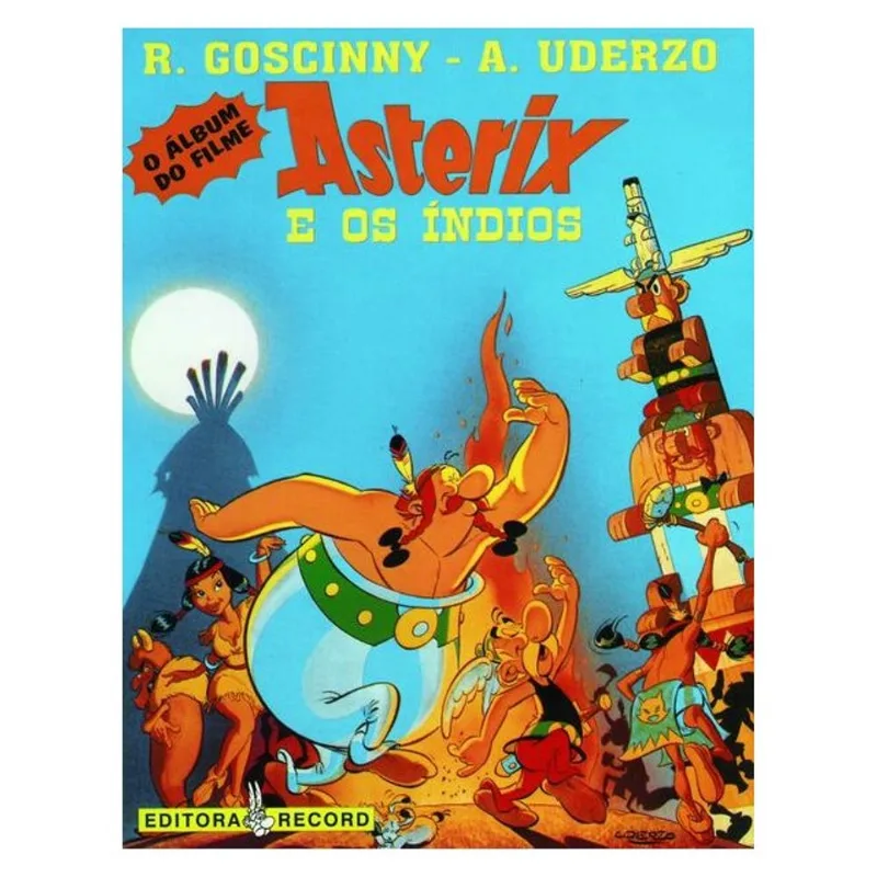 ASTERIX E OS ÍNDIOS (ÁLBUM DO FILME)