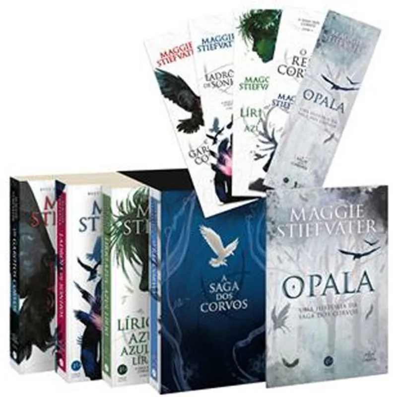 Livro Box A Saga Dos Corvos Acompanha Marcadores E Conto Inédito Verus Editora (MP)