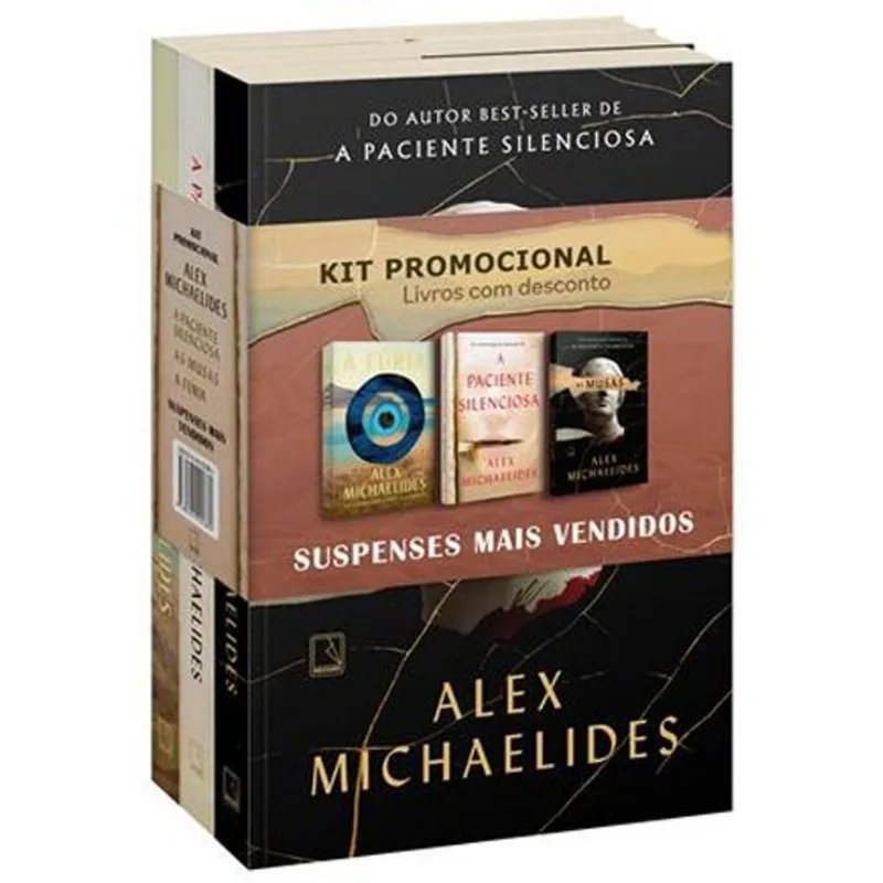 Livro Kit Alex Michaelides Record (MP)
