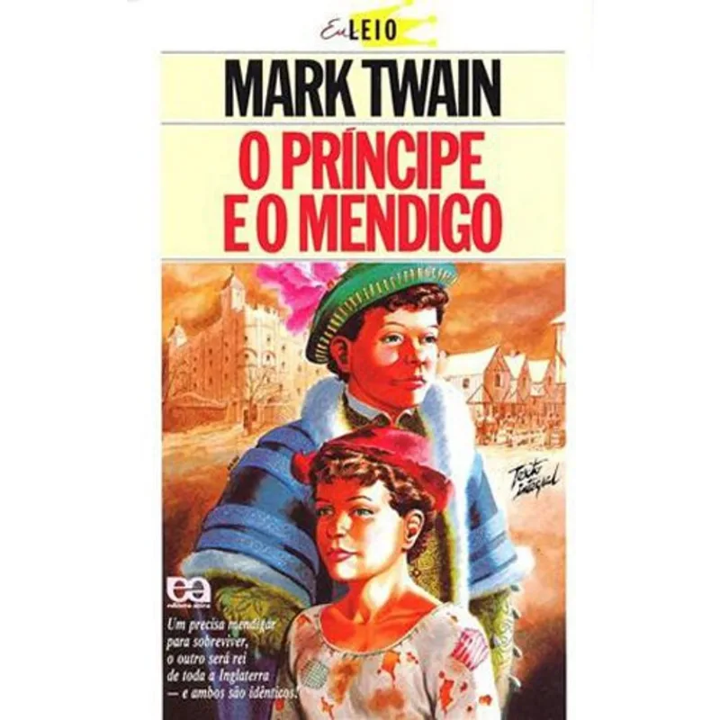 Livro O Príncipe E O Mendigo Ática (MP)