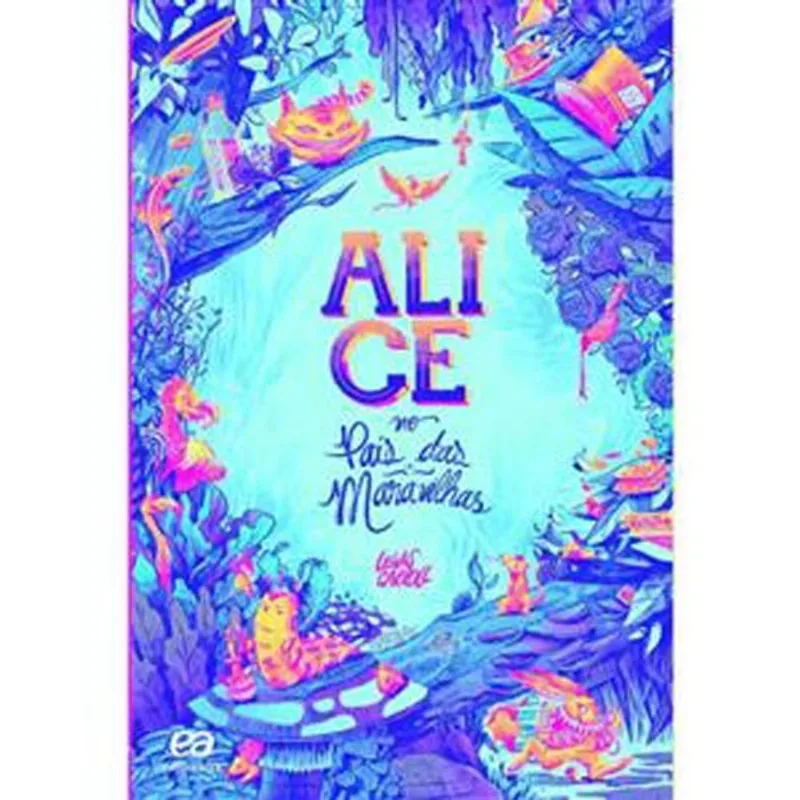 Livro Alice No País Das Maravilhas Ática (MP)