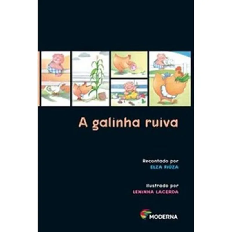 Livro A Galinha Ruiva Moderna Literatura (MP)