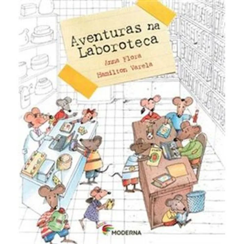 Livro Aventuras Na Laboroteca Moderna Literatura (MP)