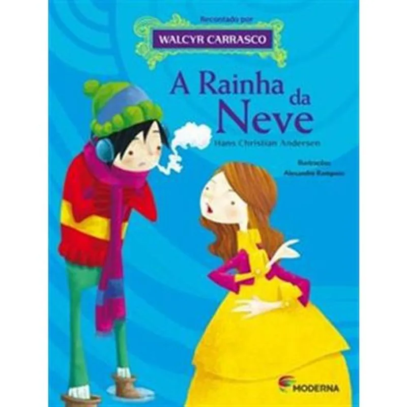 Livro A Rainha Da Neve Moderna Literatura (MP)