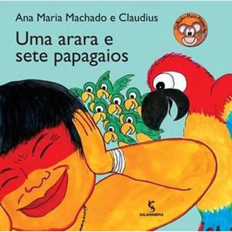 Livro Uma Arara E Sete Papagaios Salamandra (MP)