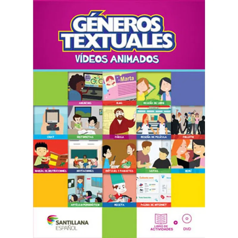 GENEROS TEXTUALES - VIDEOS ANIMADOS