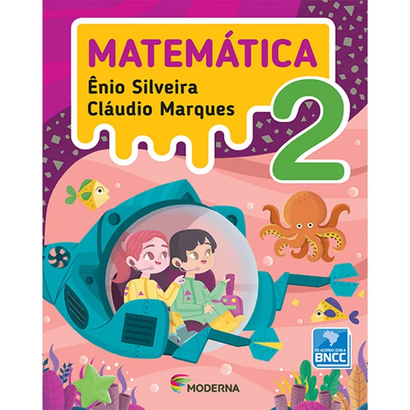 Livro Matemática 2° Ano 5ª Edição Editora Moderna (MP)