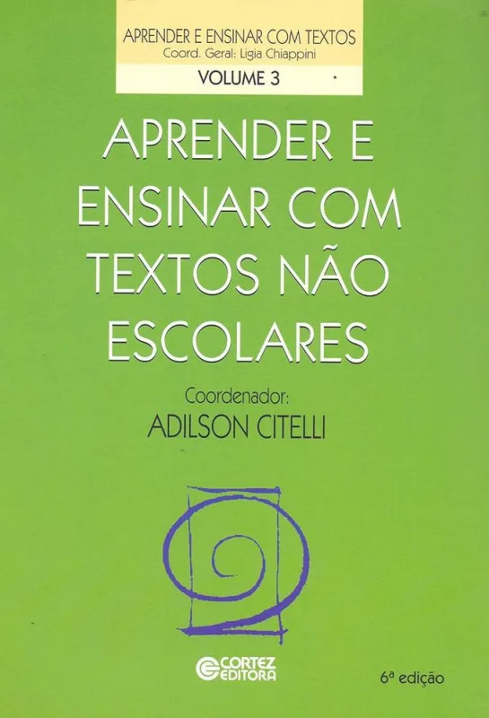 Aprender E Ensinar Com Textos Nao Escolares - LC - Livros