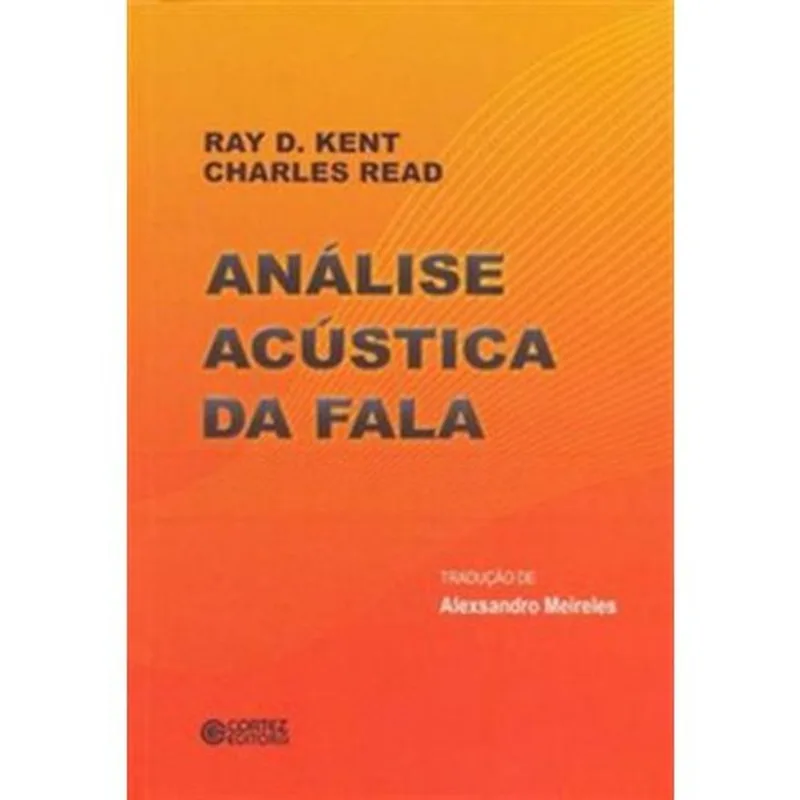 Livro Análise Acústica Da Fala Cortez Editora (MP)