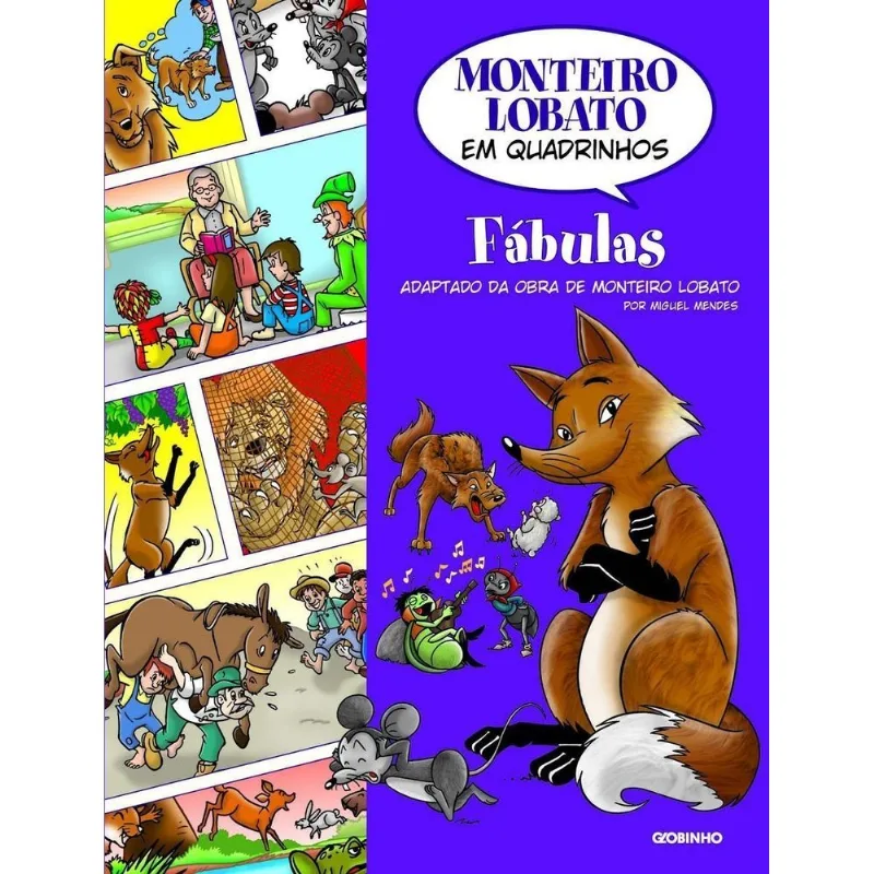 Monteiro Lobato Em Quadrinhos - Fábulas