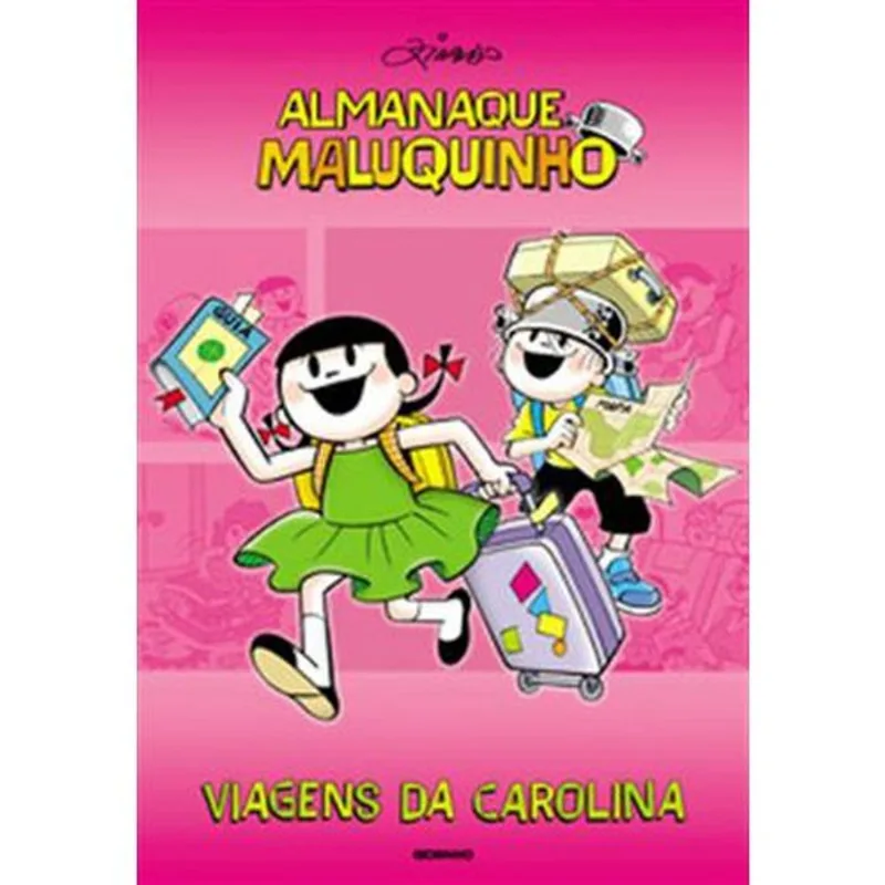 Livro Almanaque Maluquinho Viagens Da Carolina Globo Livros (MP)