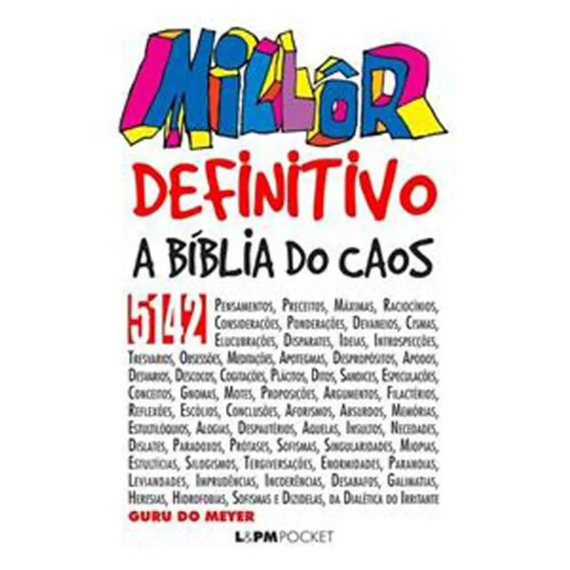 Livro Millor Definitivo A Bíblia Do Caos 262 Pocket L&Pm (MP)