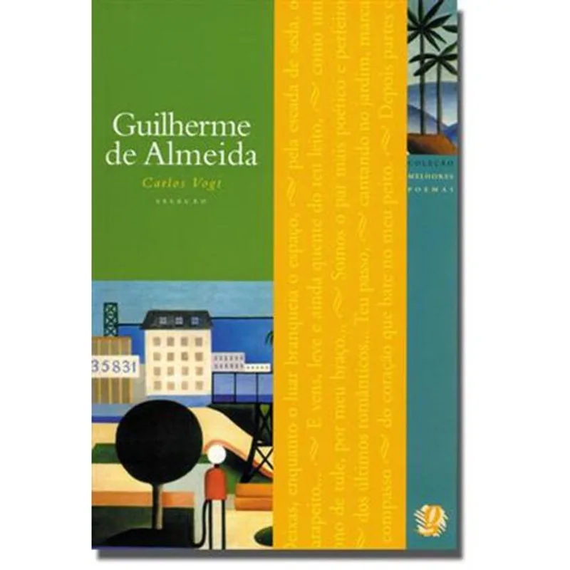 Livro Melhores Poemas Guilherme De Almeida Global (MP)