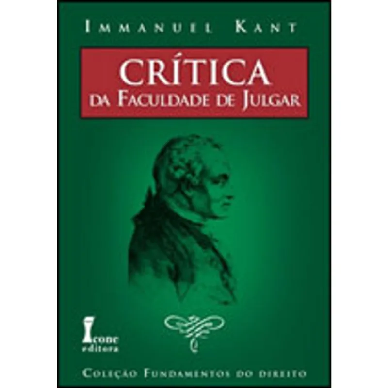 CRITICA DA FACULDADE DE JULGAR