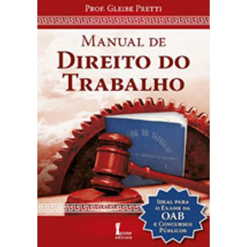 MANUAL DE DIREITO DO TRABALHO