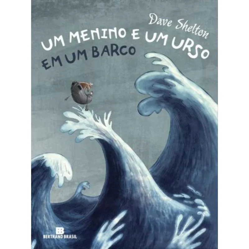 UM MENINO E UM URSO EM UM BARCO