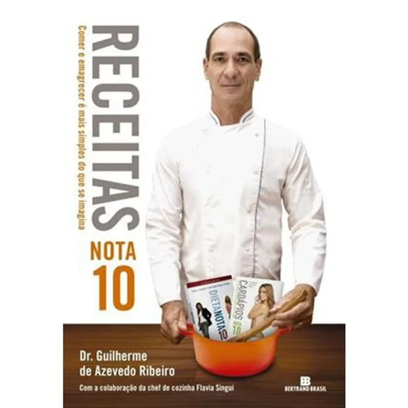 Livro Receitas Nota 10 Bertrand Brasil (MP)