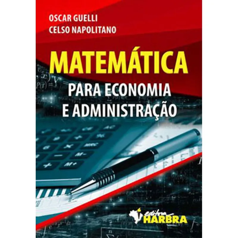 MATEMATICA PARA ECONOMIA E ADMINISTRAÇAO