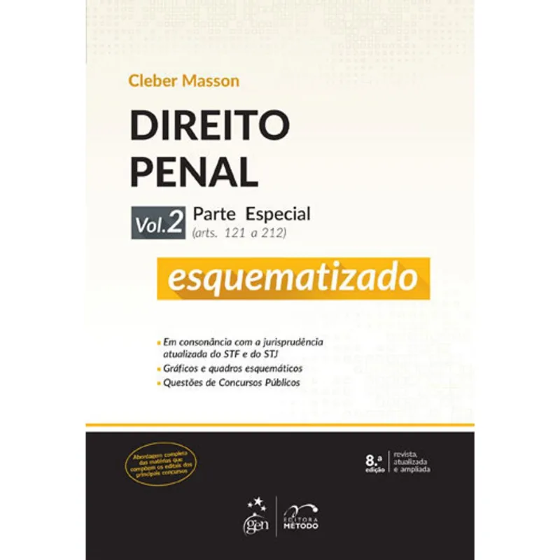 DIREITO PENAL - VOL. 2 - PARTE ESPECIAL ESQUEMATIZADO